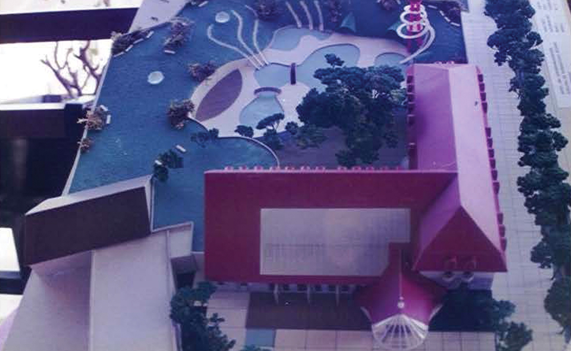 Leisure centre & swimming pool, Szerencs (concept) 2