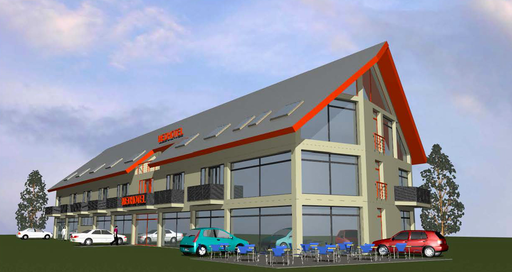 Hotel, Miskolctapolca (concept) 2
